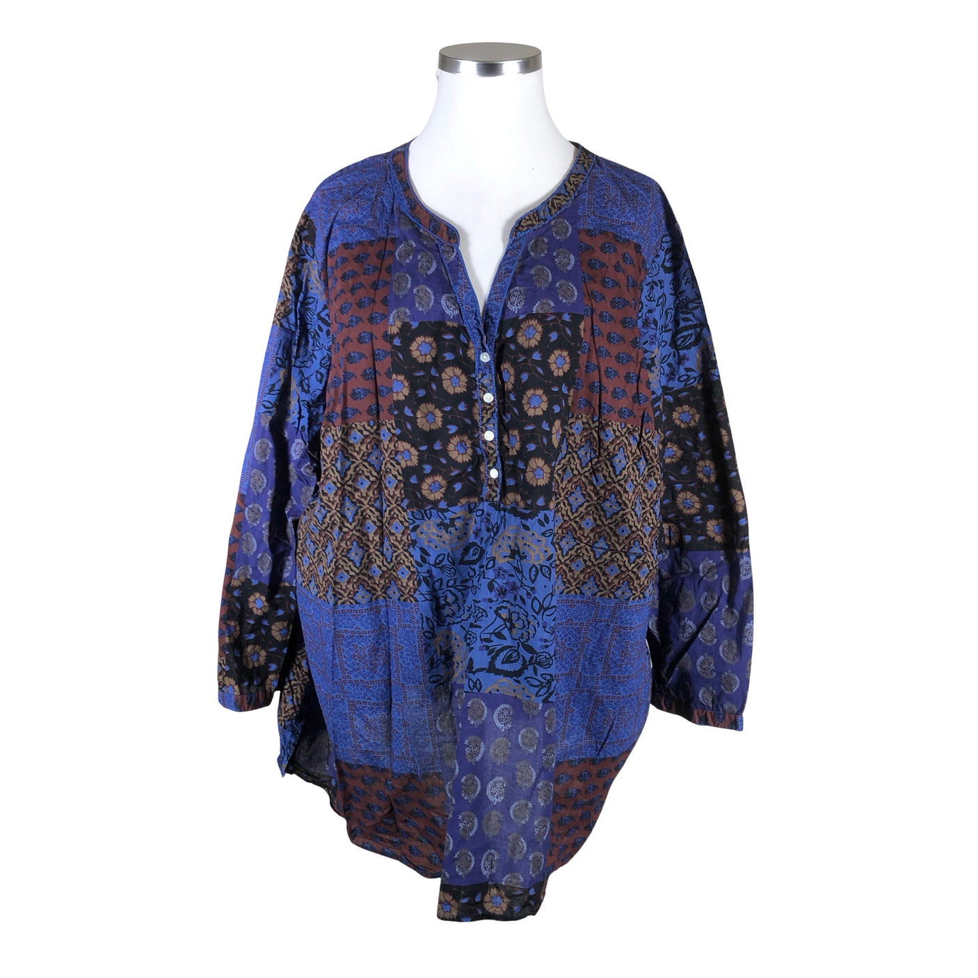 Unisex Ulla Popken - Kangastunika, koko 58 - (1)