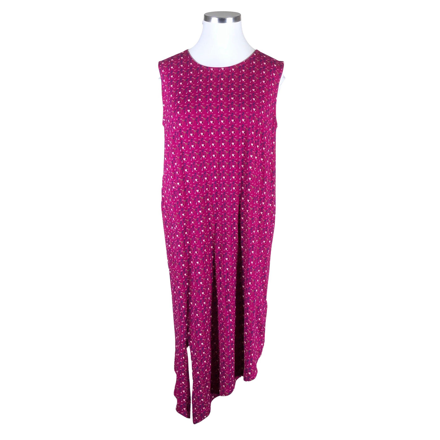 Unisex Ulla Popken - Tricot dress, size 46 - Pink (1)