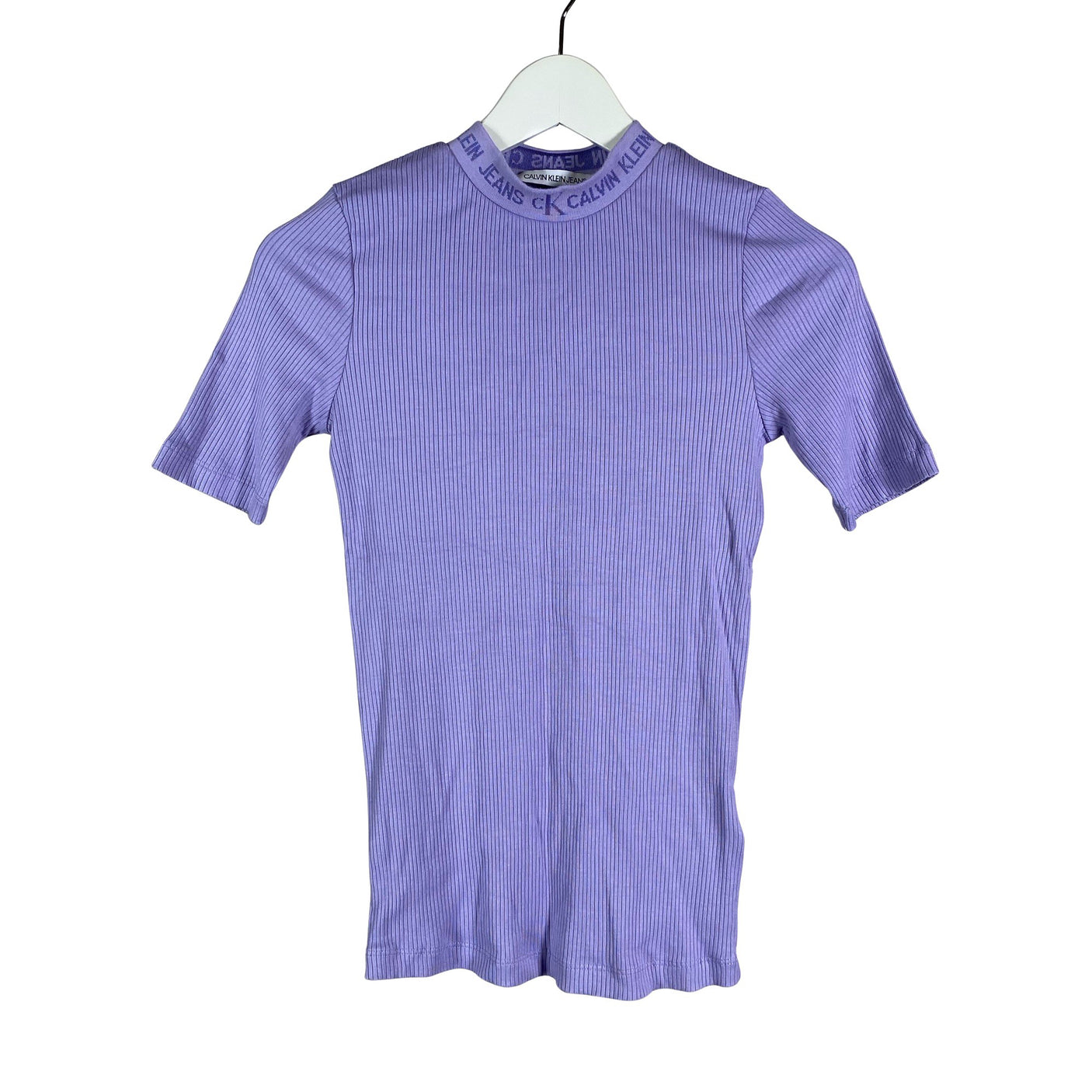 Unisex Calvin Klein Jeans - T-shirt, size 34 - Violet (1)
