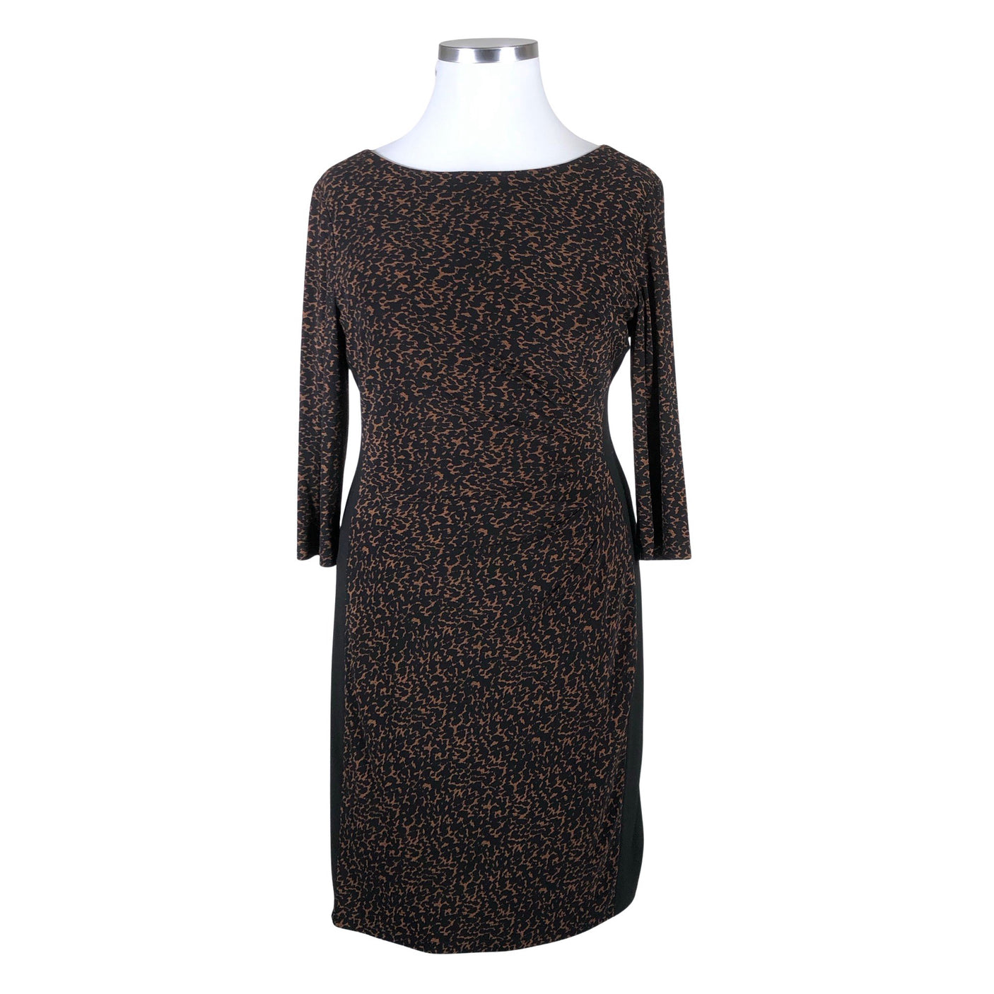 Unisex Lauren Ralph Lauren - Tricot dress, size 42 - Brown (1)