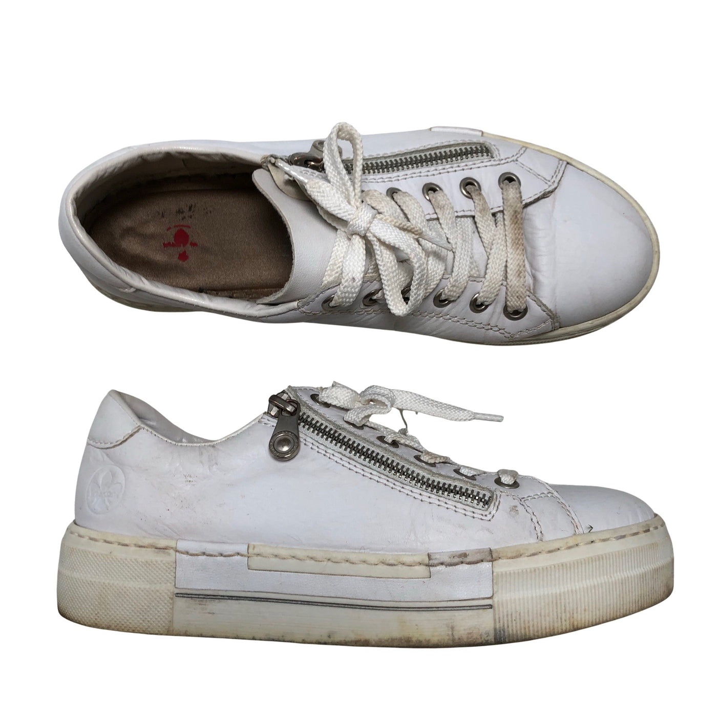 Unisex Rieker - Casual sneakers, size 38 - White (1)