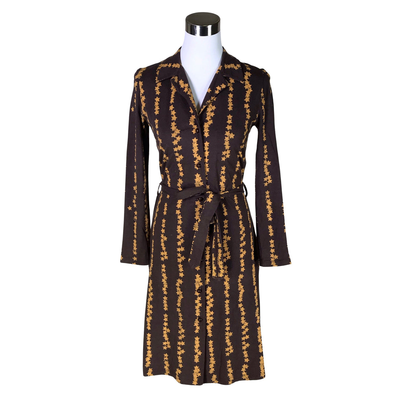 Unisex Nanso - Tricot dress, size 36 - Brown (1)