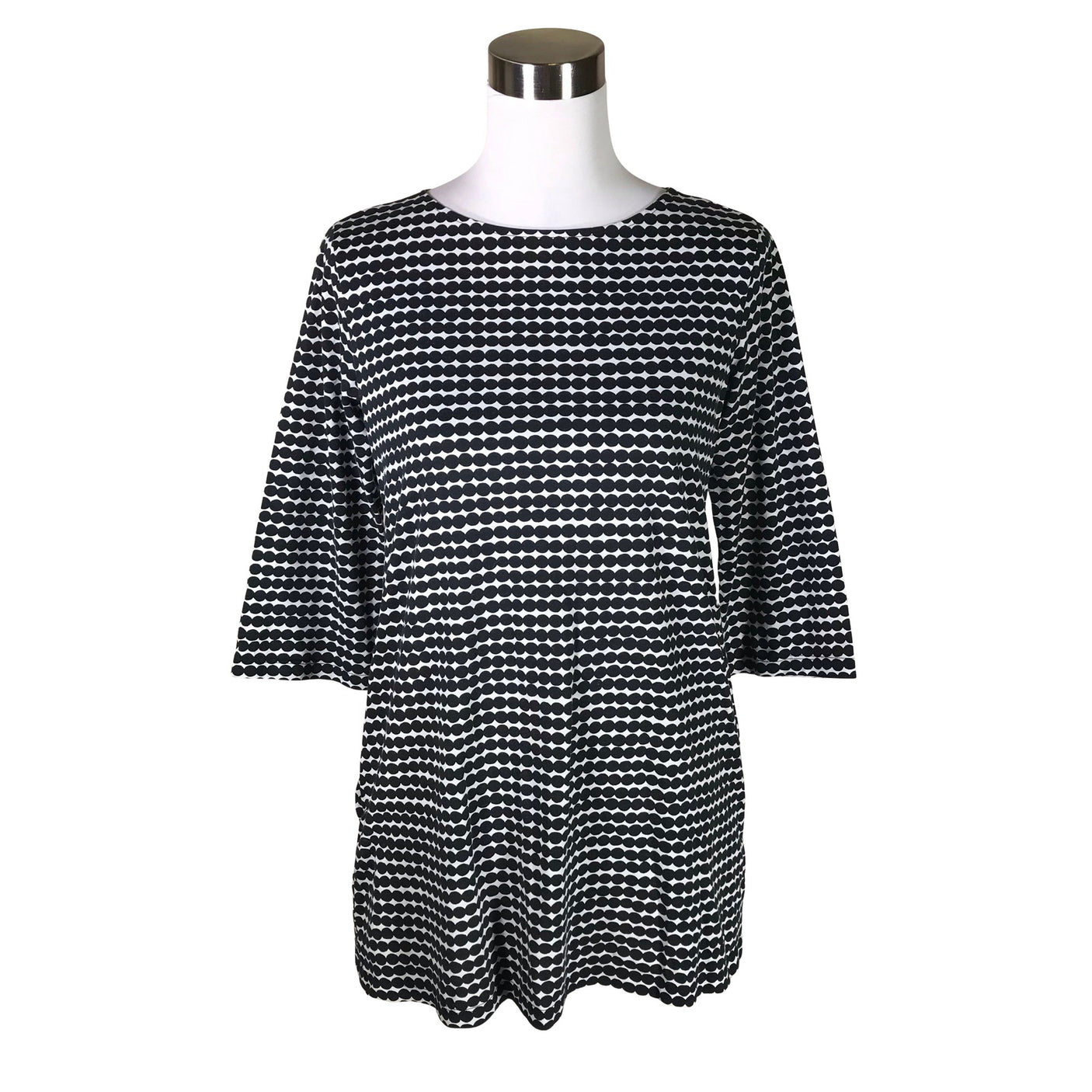 Unisex Marimekko - Tricot tunic, size 36 - Black (1)