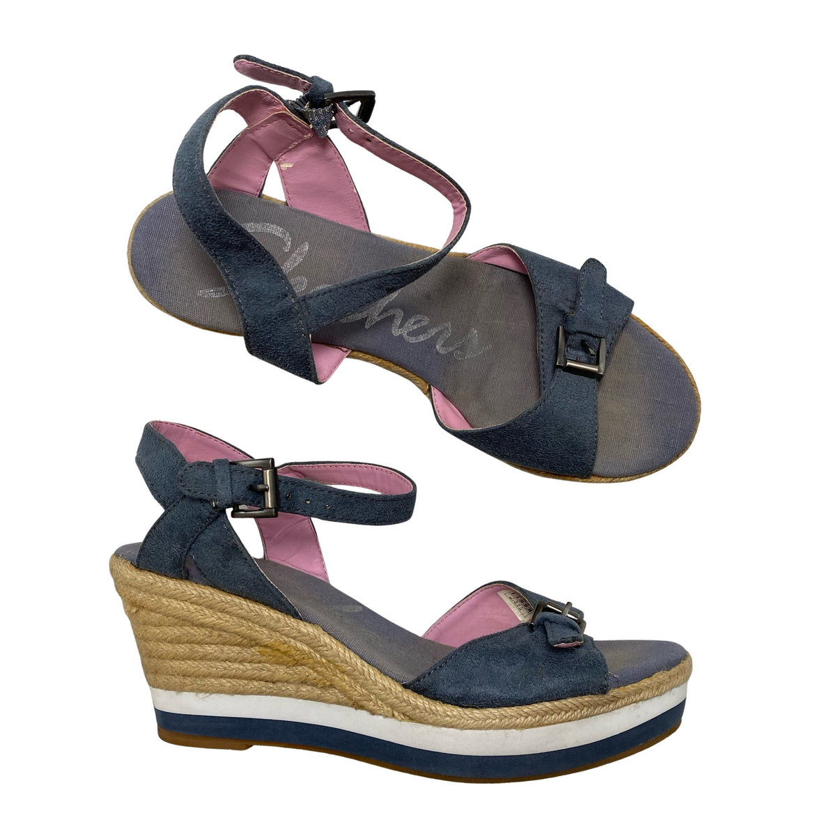 Unisex Skechers - Kiilakorkosandaalit, koko 39 - (1)