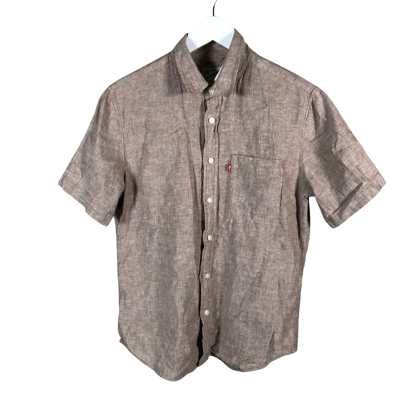 Unisex Levi's - Collared shirt, size S - Brown (1)