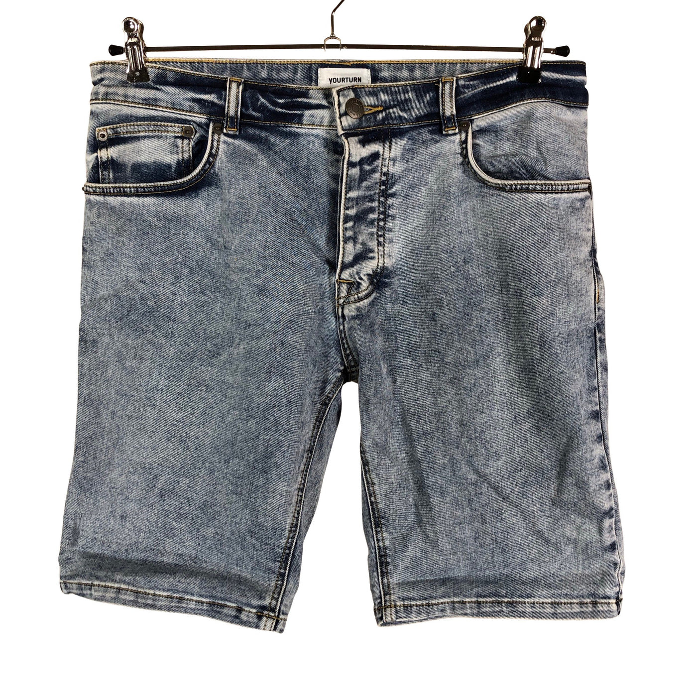 Unisex Yourturn - Denim shorts, size W32 - Blue (1)