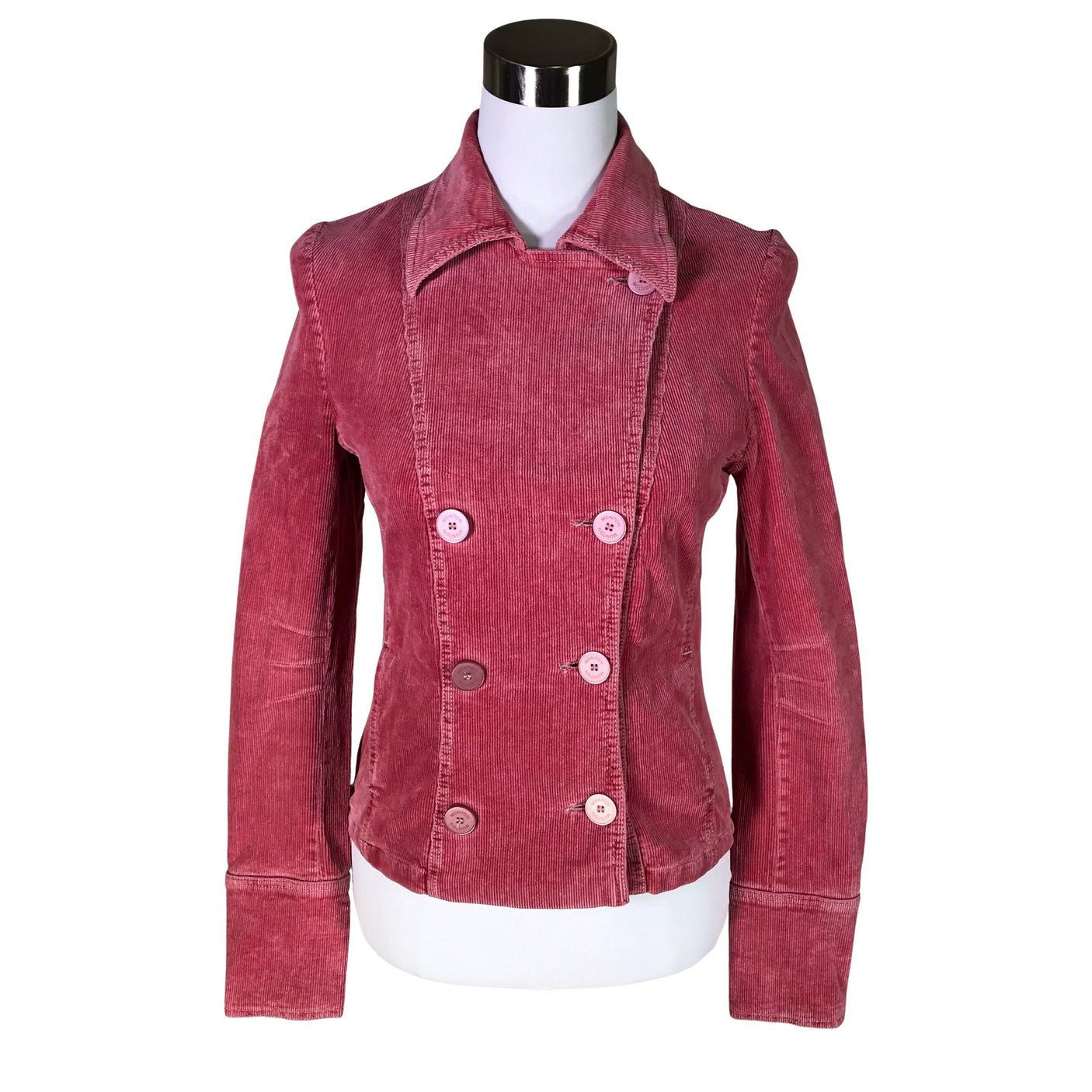 Unisex Monton - Denim jacket, size 36 - Light pink (1)