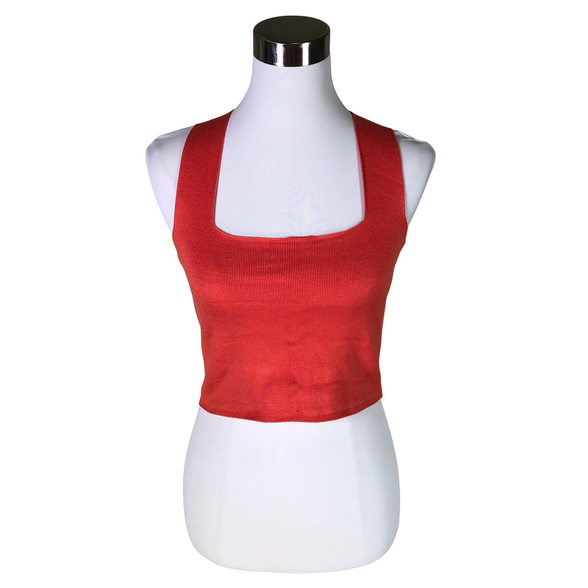 Unisex Y.A.S - Tricot tank top, size 38 - Red (1)