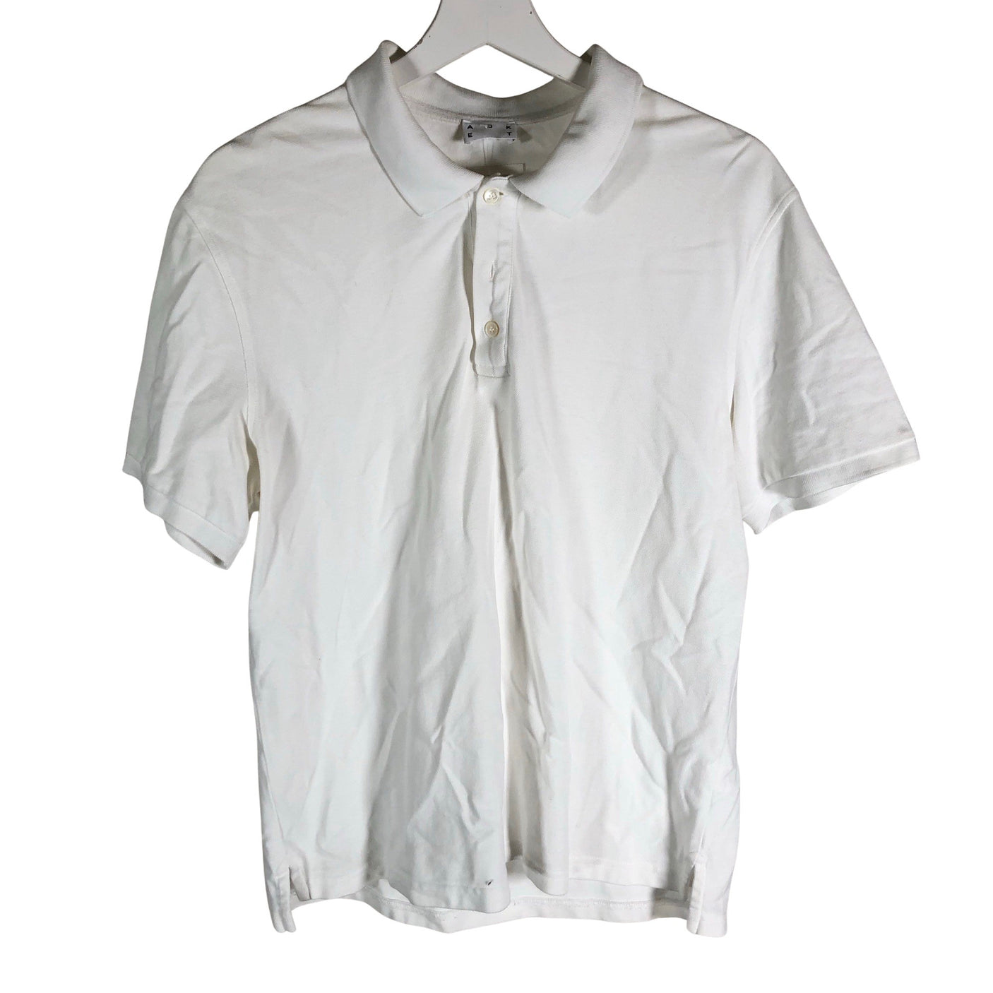 Unisex Asket - Polo shirt, size M - White (1)