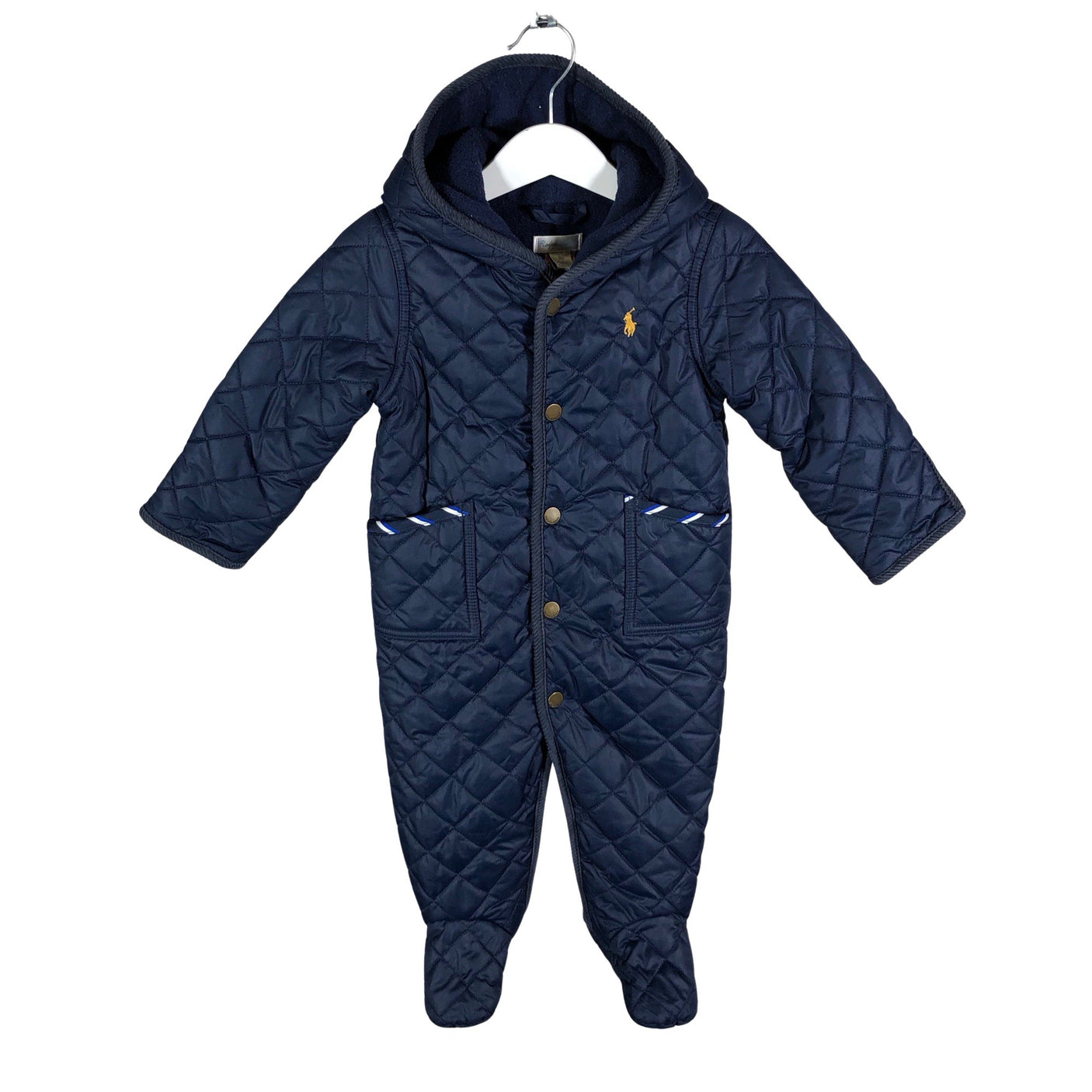 Unisex Polo Ralph Lauren - Winter overall, size 68 - 74 - Blue (1)