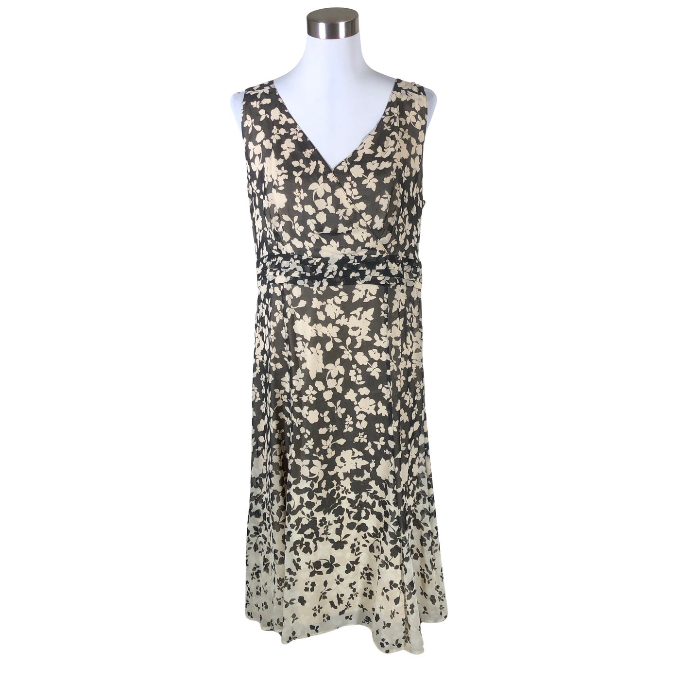 Unisex Gerry Weber - Schiffon dress, size 38 - Brown (1)