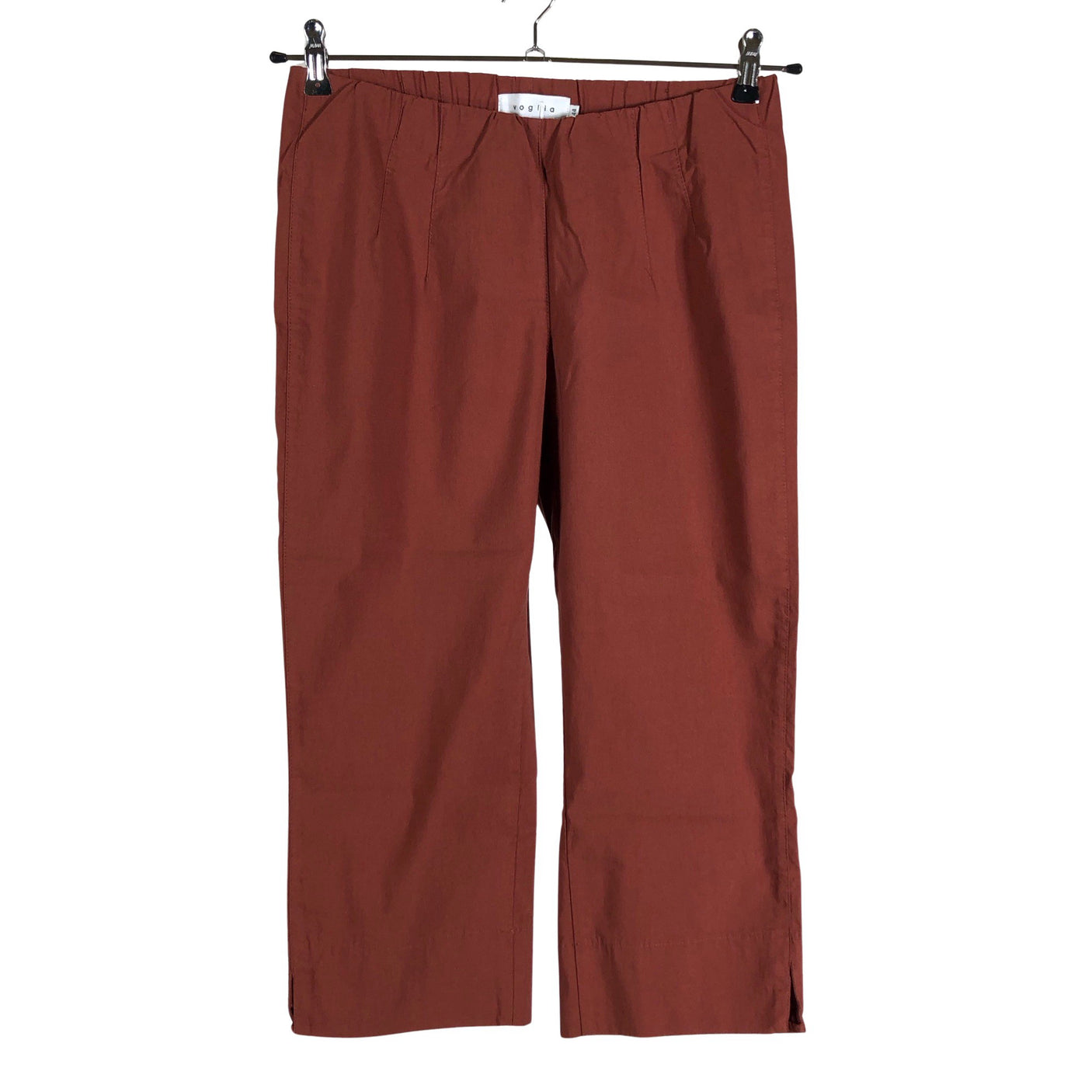 Unisex Voglia - Capri pants, size 40 - Brown (1)