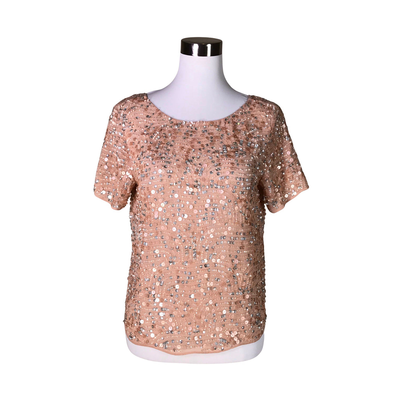 Unisex Next - Party shirt, size 38 - Light pink (1)