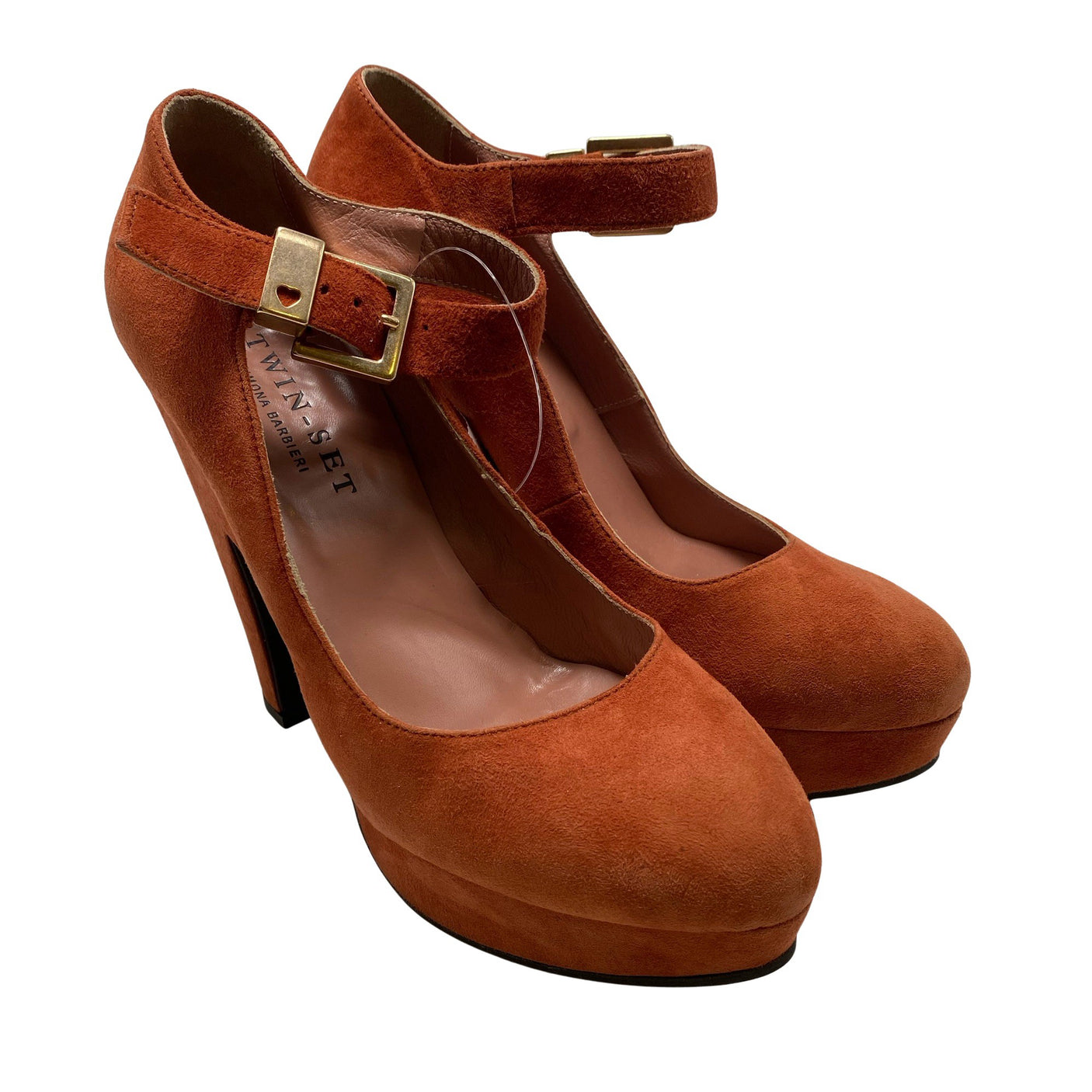 Unisex Twin-Set - High heels, size 39 - Orange (3)