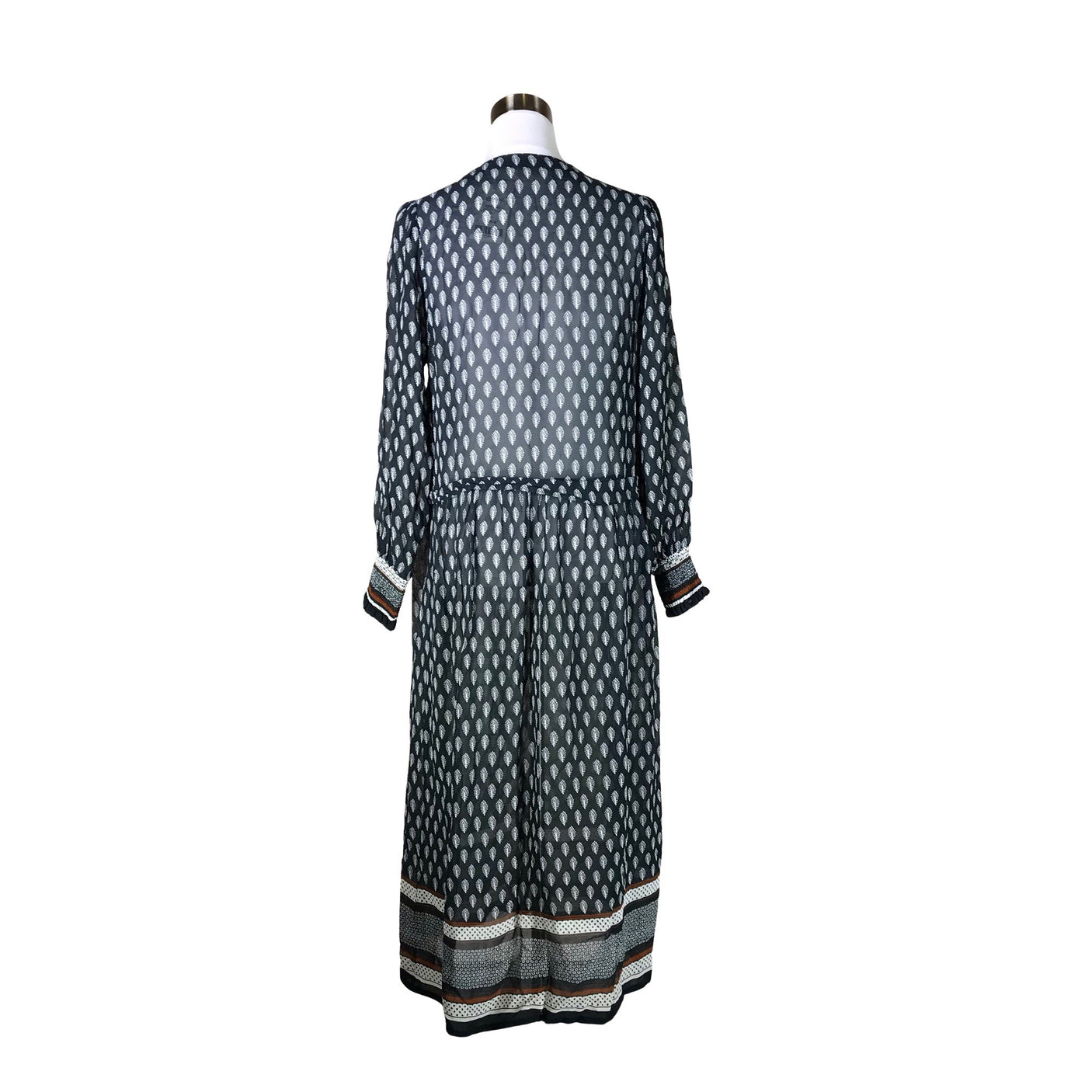 Unisex Part two - Schiffon dress, size 34 - Gray (2)