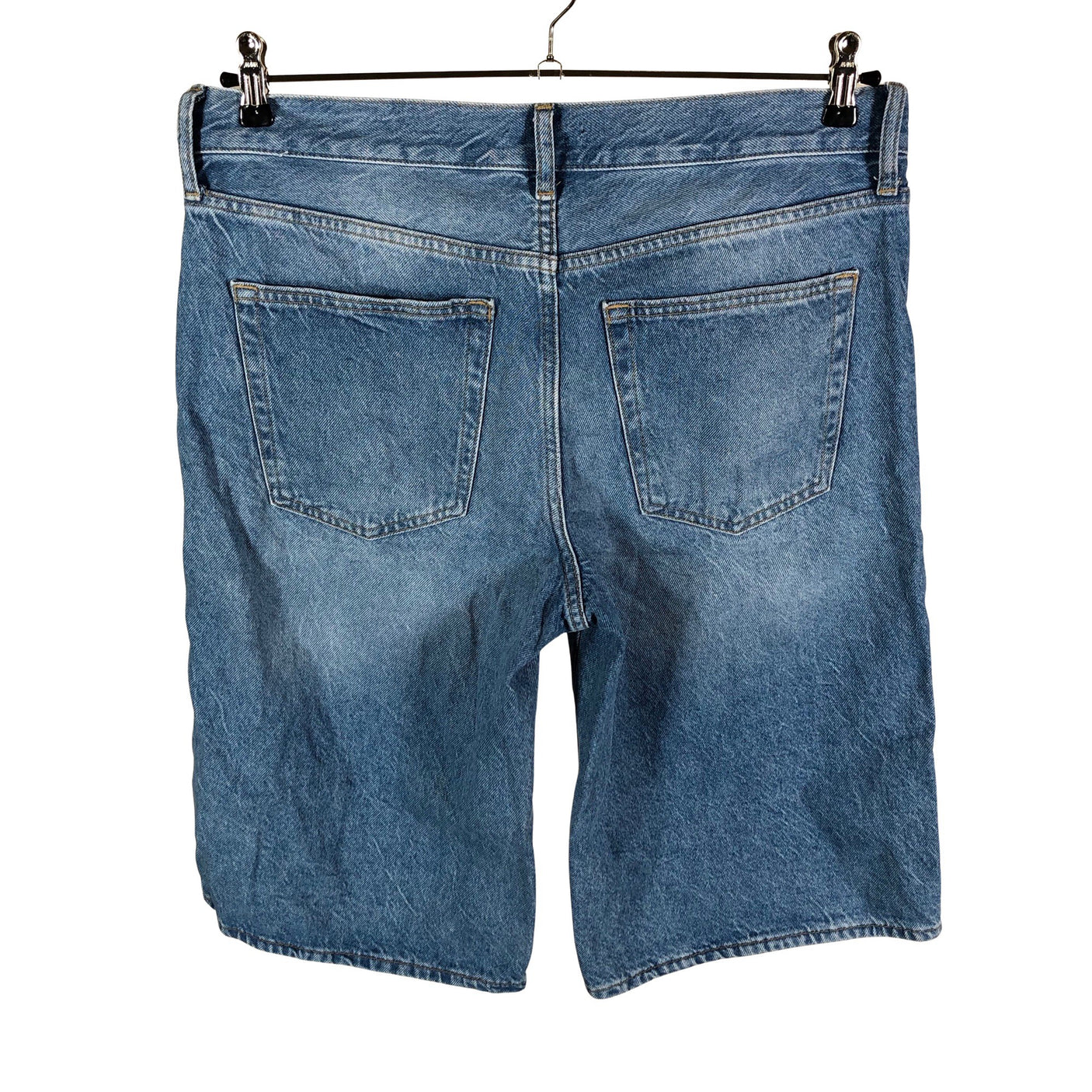 Unisex Lindex - Denim shorts, size 42 - Blue (2)