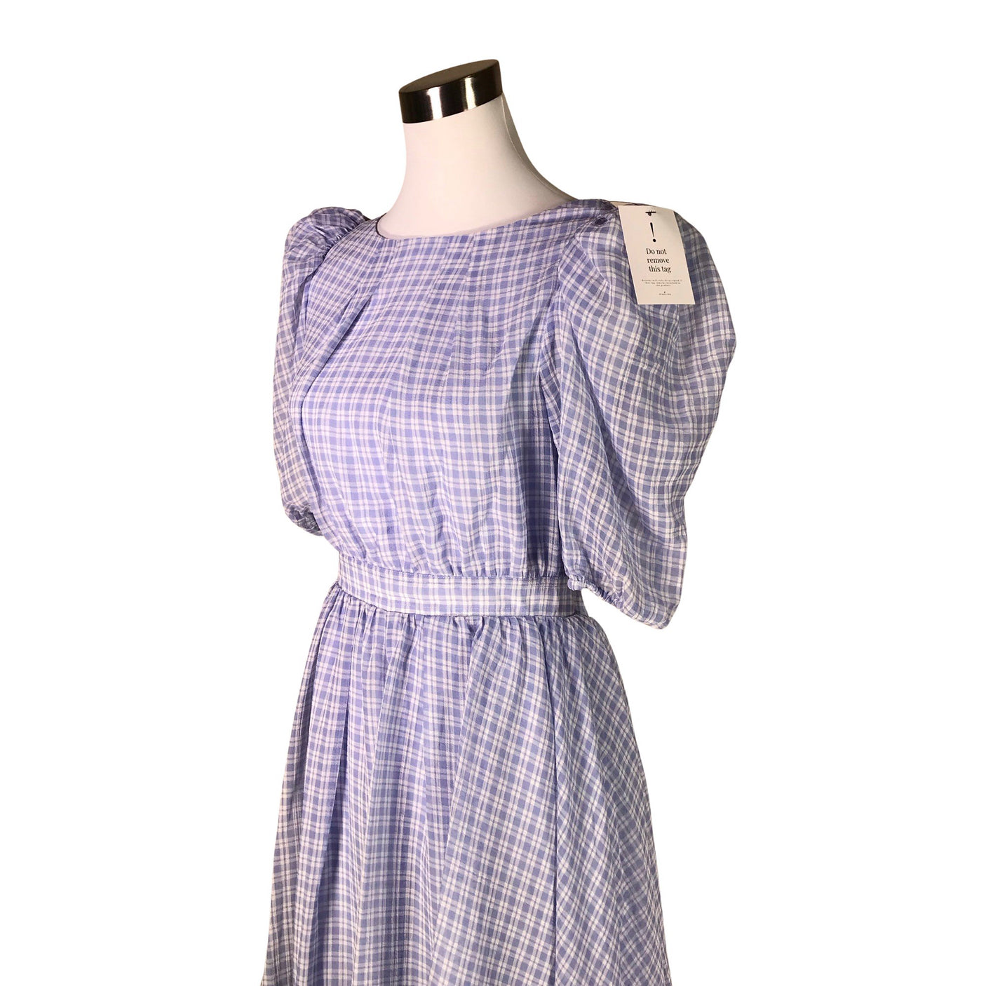 Unisex By Malina - Schiffon dress, size 40 - Light blue (3)