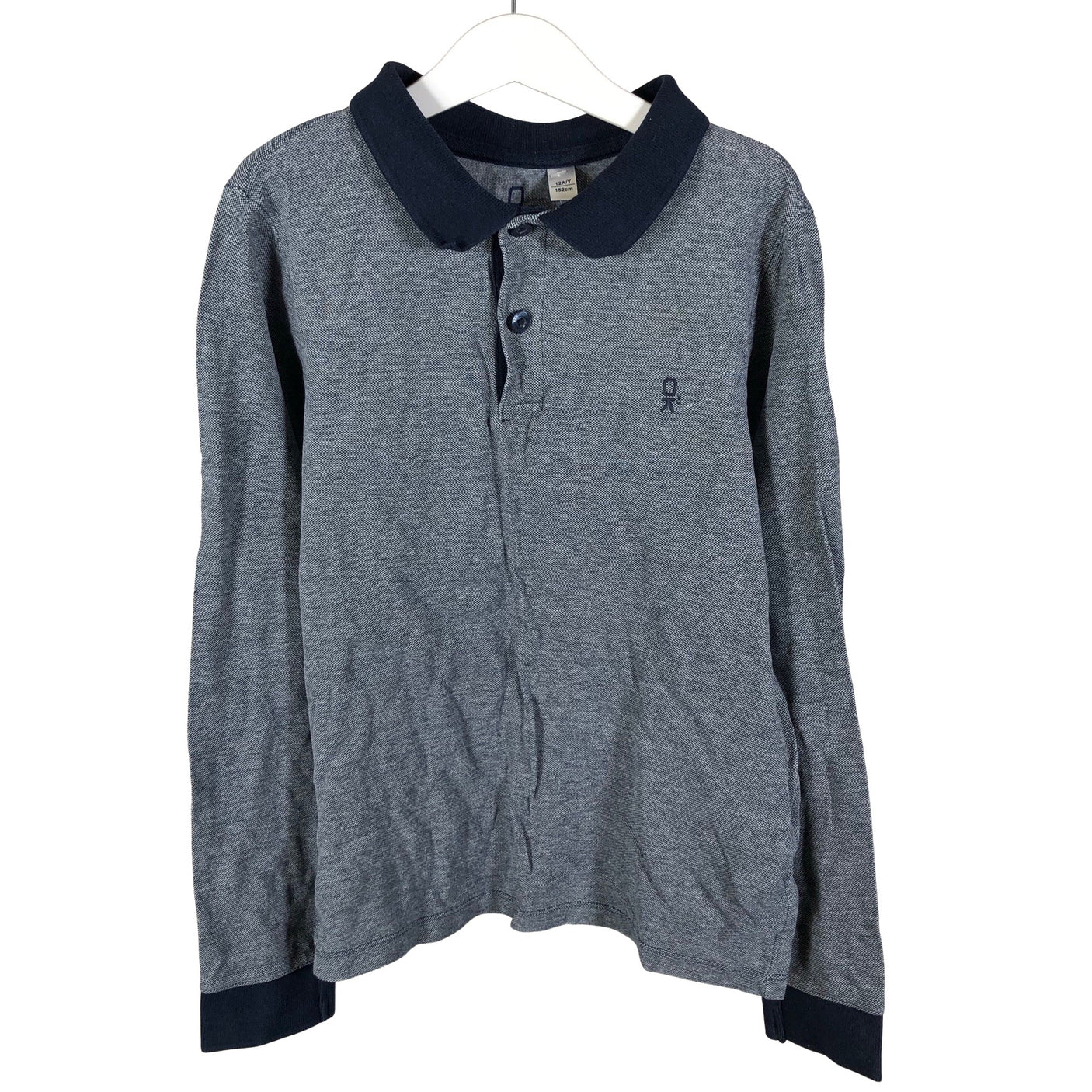 Unisex Okaïdi - Polo shirt, size 146 - 152 - Black (1)