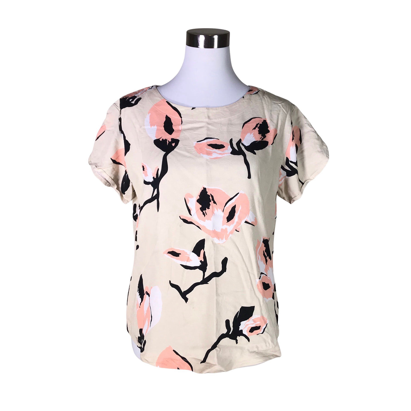 Unisex NOSH - Short-sleeved blouse, size 36 - Beige (1)