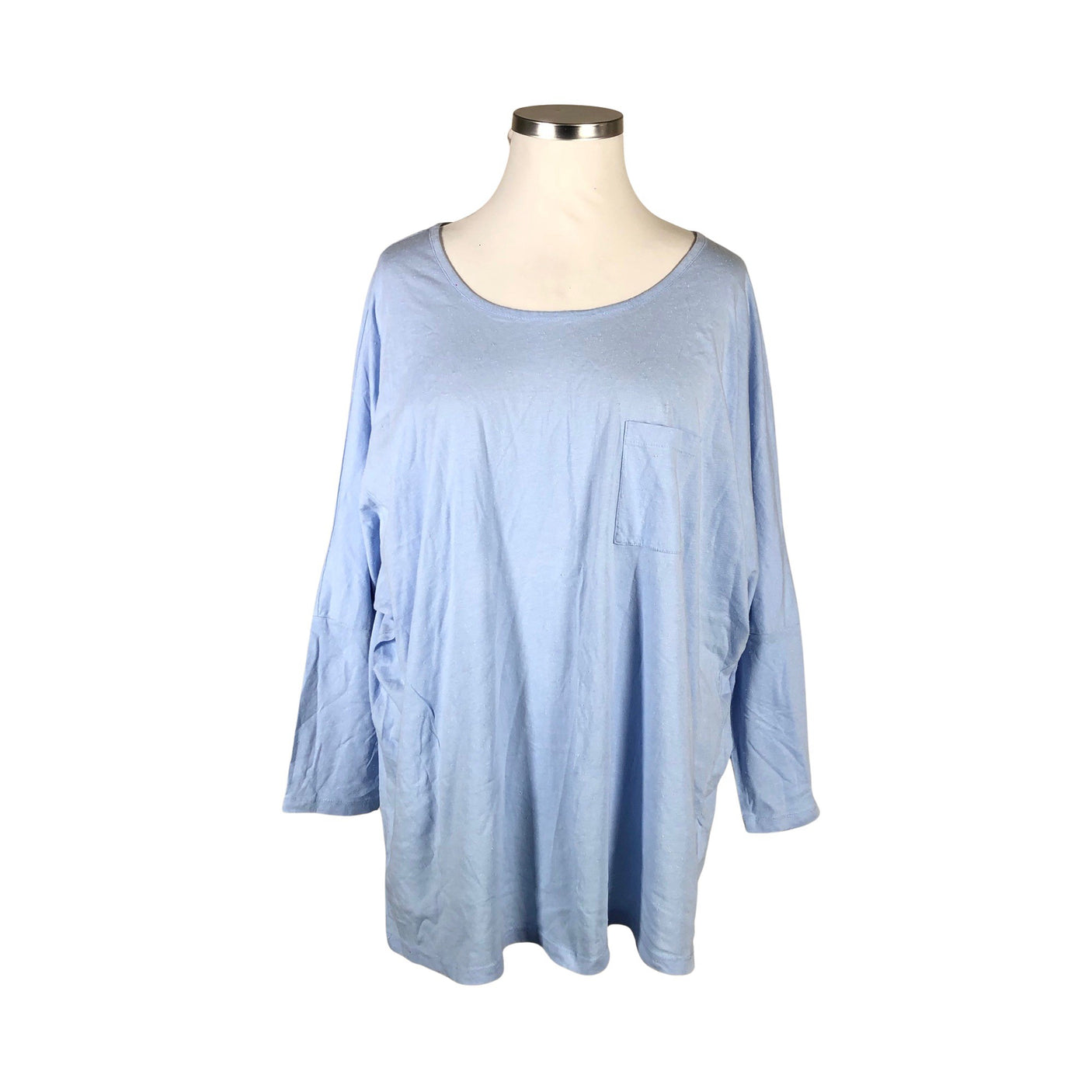 Unisex Zizzi - Tricot shirt, size 54 - Light blue (1)