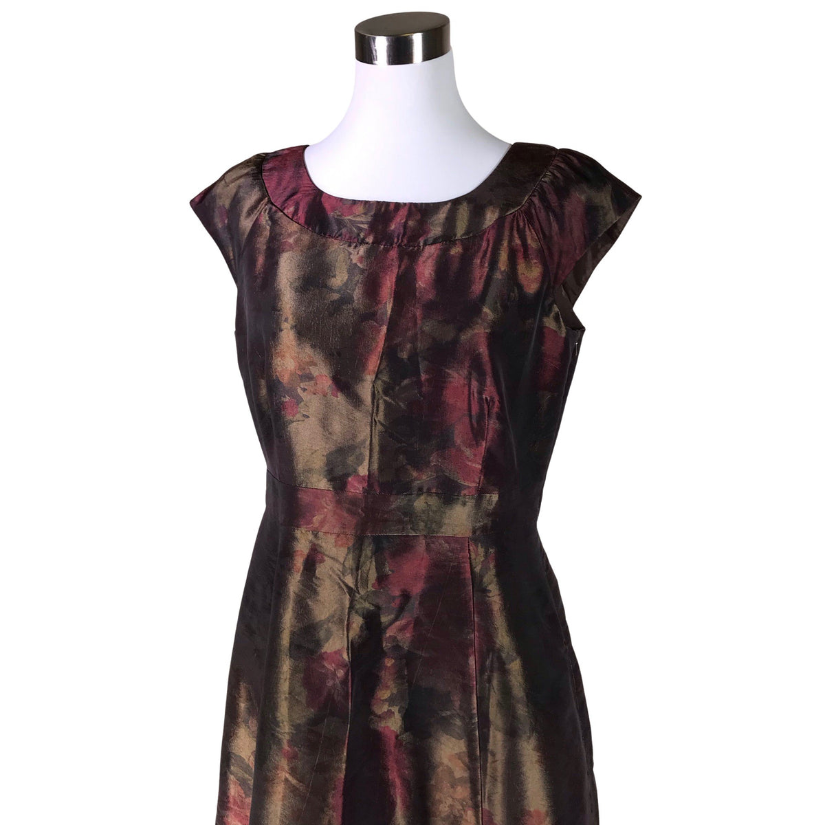 Unisex Laura Ashley - Party dress, size 40 - Brown (3)