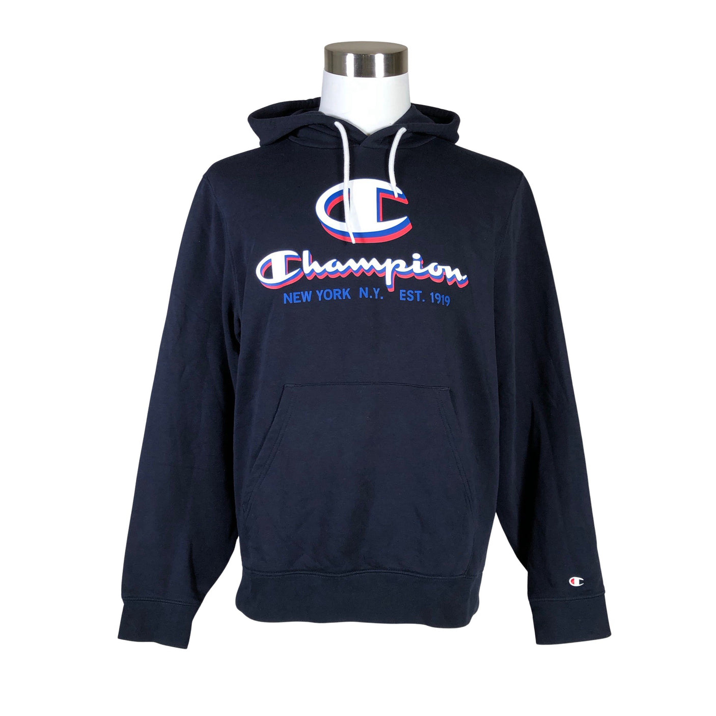 Unisex Champion - Hoodie, size L - Blue (1)