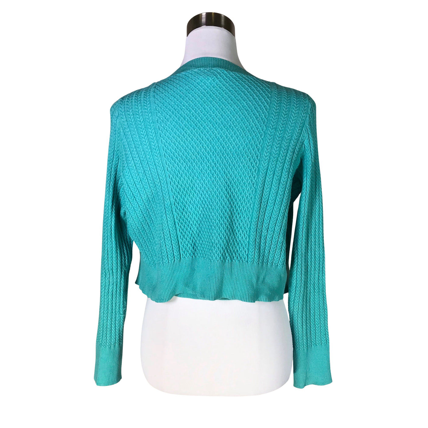 Unisex &Other Stories - Cardigan, size 40 - Turquoise (2)