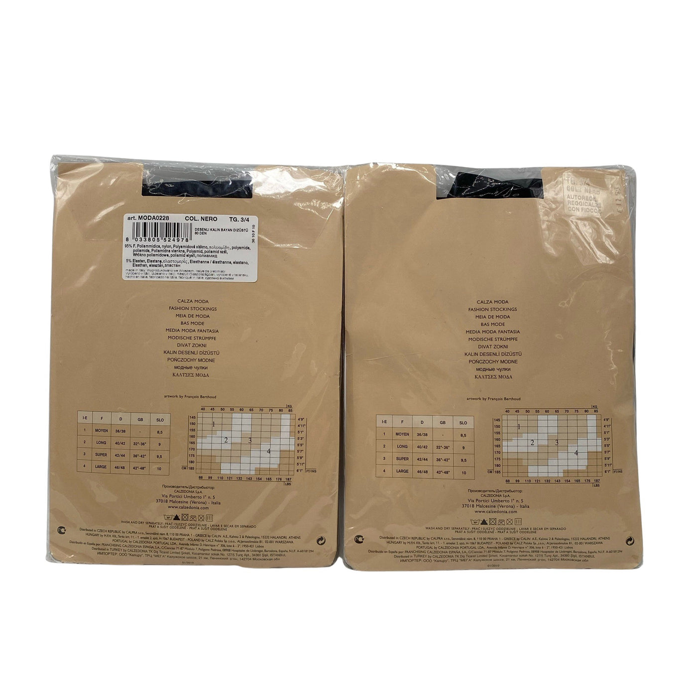 Unisex Calzedonia - Sukkahousut, ohuet, koko 42 - (2)