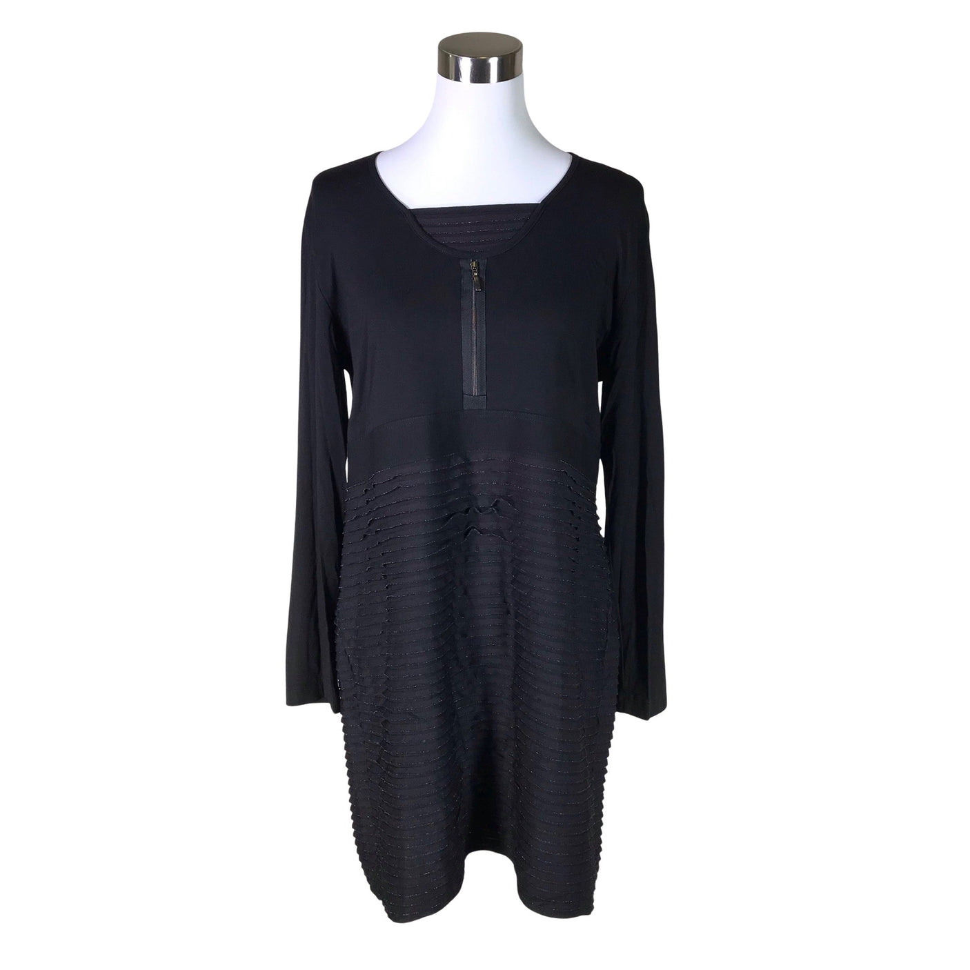 Unisex Voglia - Tricot dress, size 40 - Black (1)