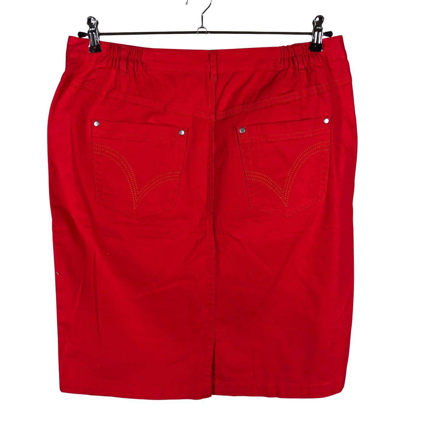 Unisex Signature - Fabric skirt, size 42 - Red (2)