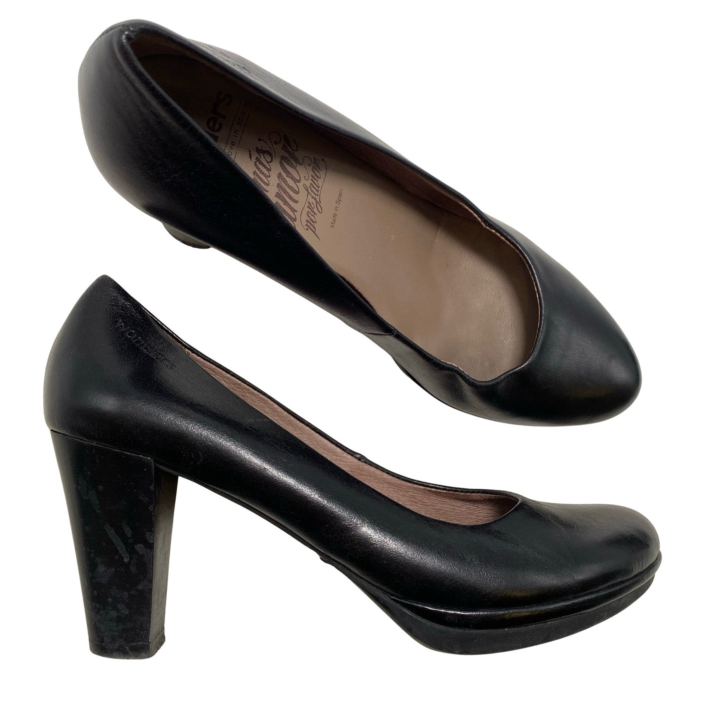 Unisex Wonders - High heels, size 37 - Black (1)