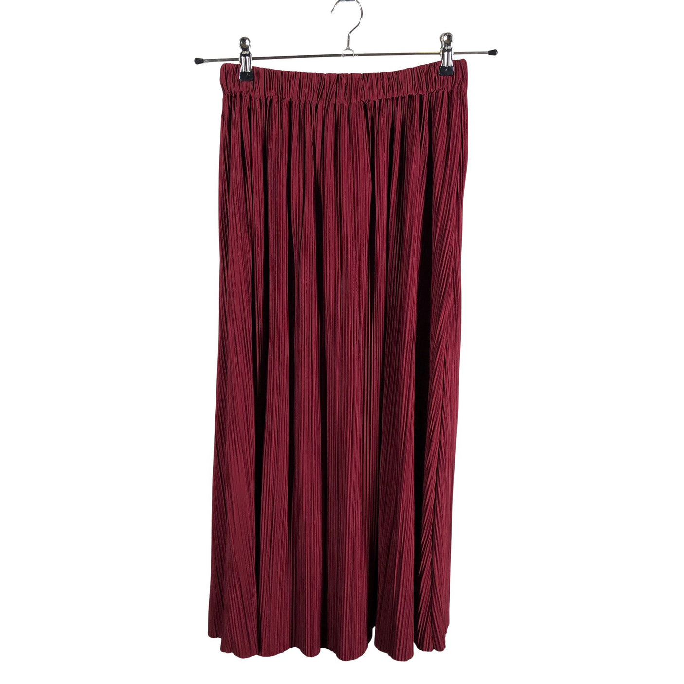 Unisex Samsoe&Samsoe - Pleated skirt, size 40 - Wine red (1)