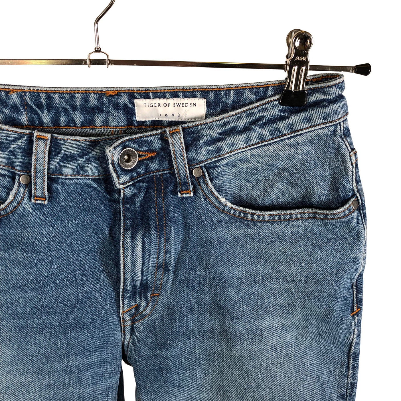 Unisex Tiger of Sweden - Jeans, size W28 - Orange (3)