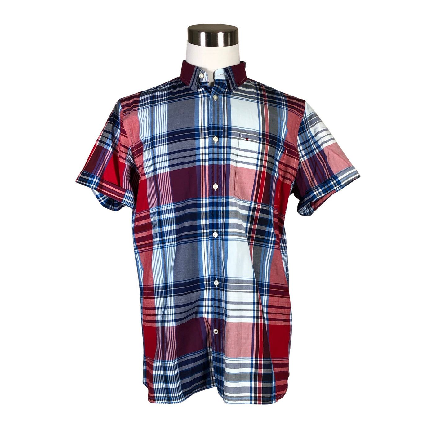 Unisex Tommy Hilfiger - Collared shirt, size L - Blue (1)
