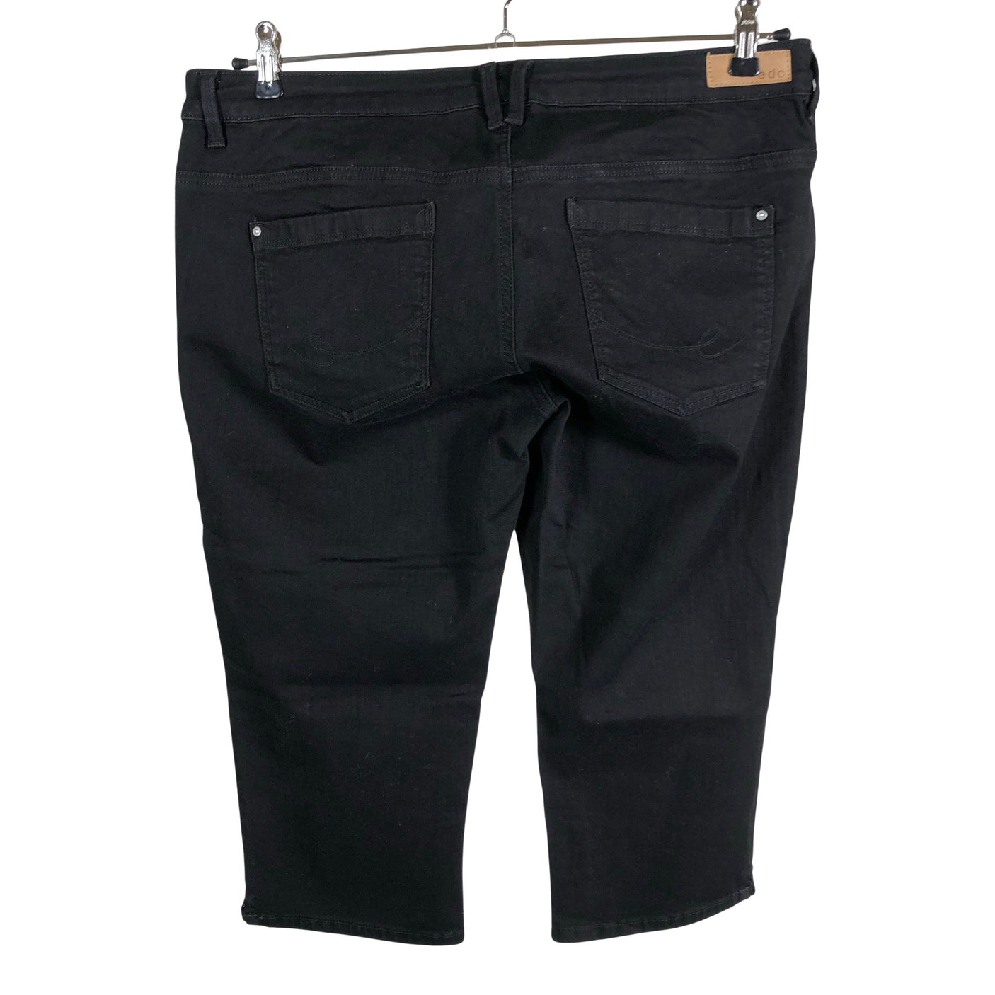 Unisex Esprit - Capri jeans, size W34 - Black (2)