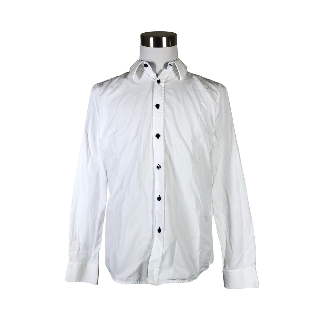 Unisex Pier One - Collared shirt, size L - White (1)