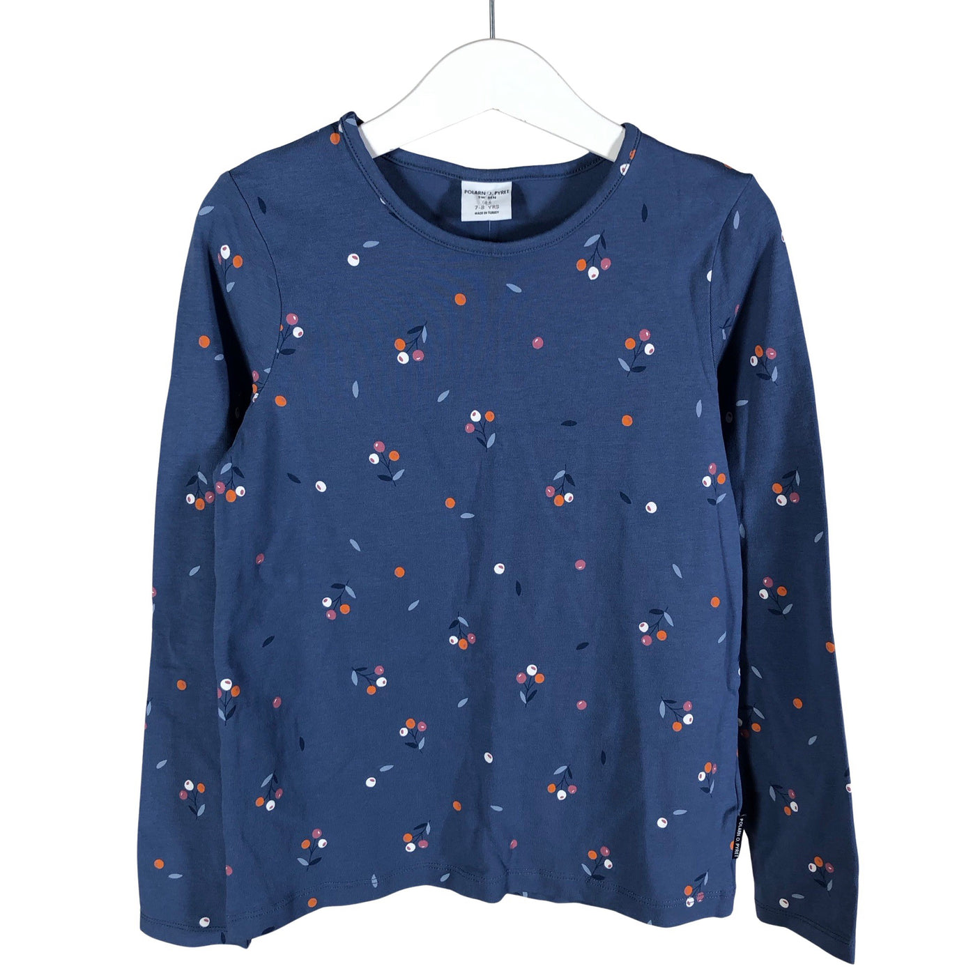 Unisex Polarn O. Pyret - Tricot shirt, size 110 - 116 - Blue (1)