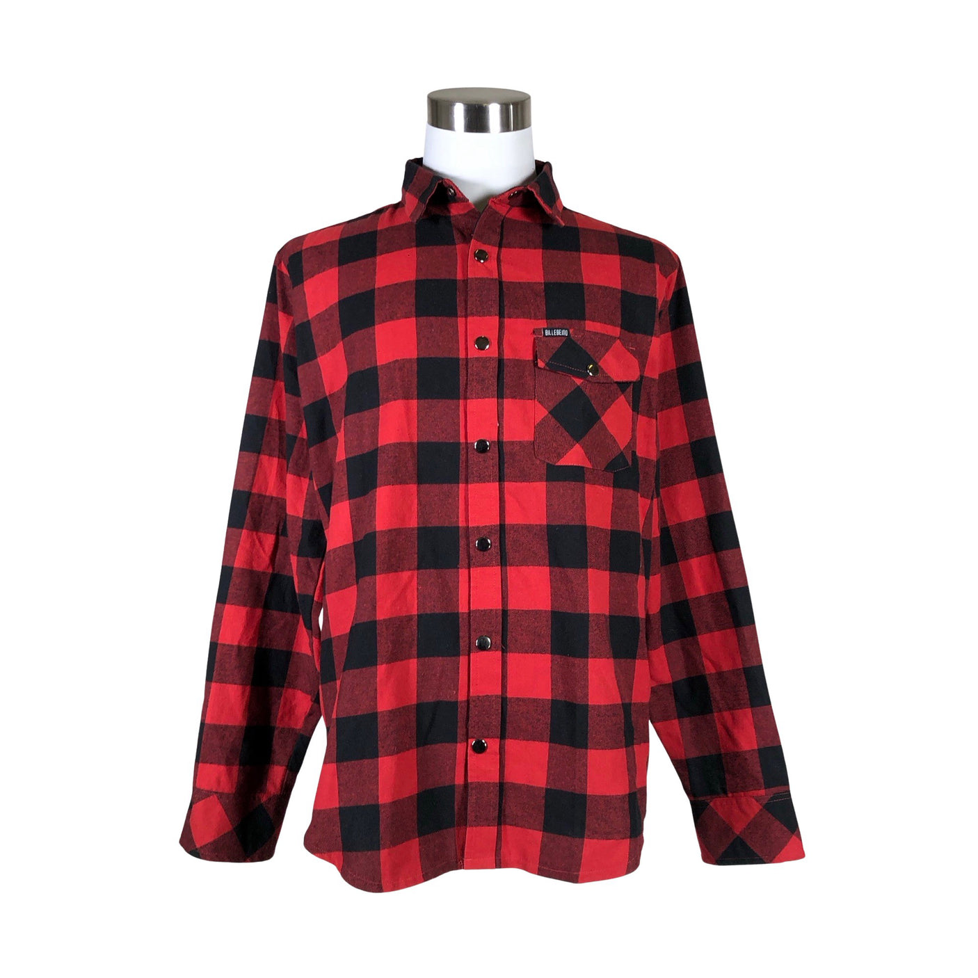 Unisex Billebeino - Flannel shirt, size XL - Red (1)