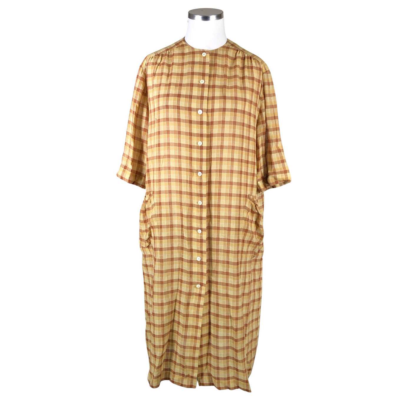 Unisex Handmade - Dress, size 44 - Brown (1)
