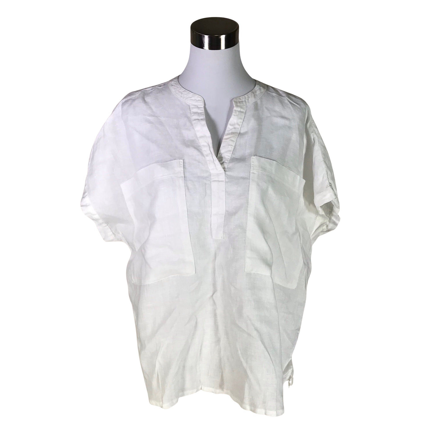 Unisex Nanso - Short-sleeved blouse, size 40 - White (1)