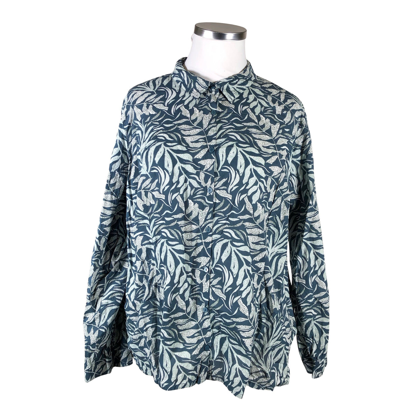Unisex Seasalt Cornwall - Collared shirt, size 50 - Blue (1)