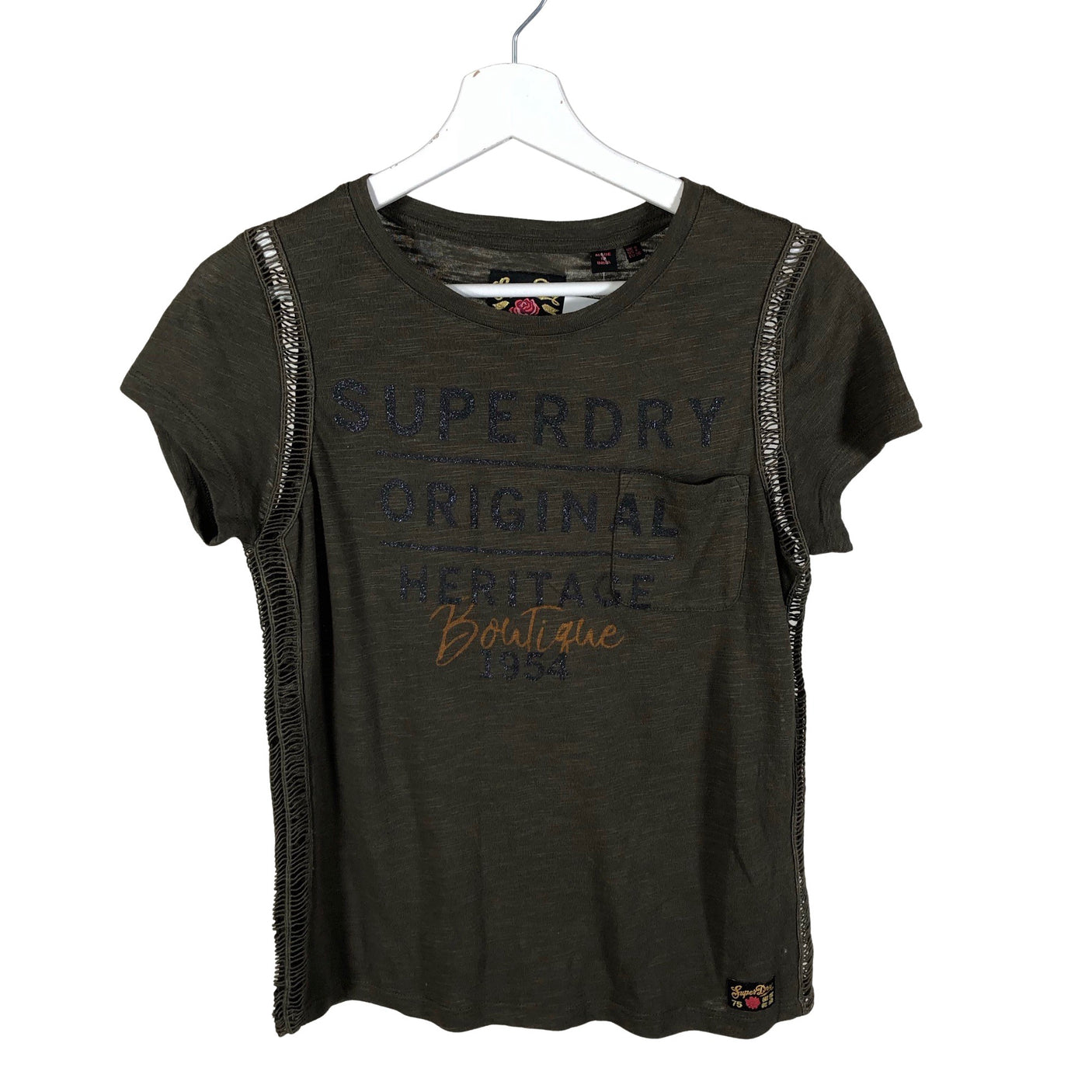 Unisex Superdry - T-shirt, size 36 - Green (1)