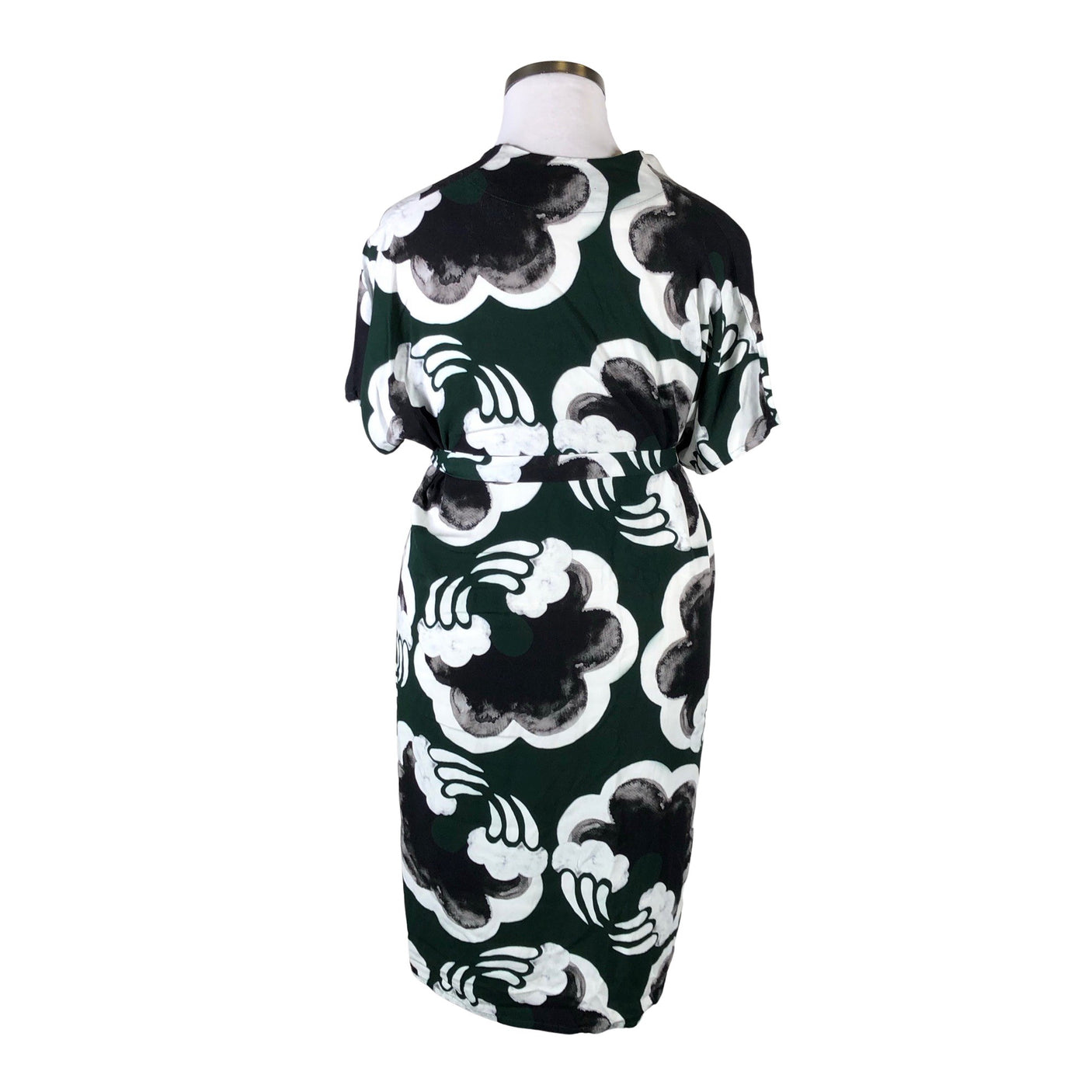 Unisex Nouki - Schiffon dress, size 44 - Green (3)