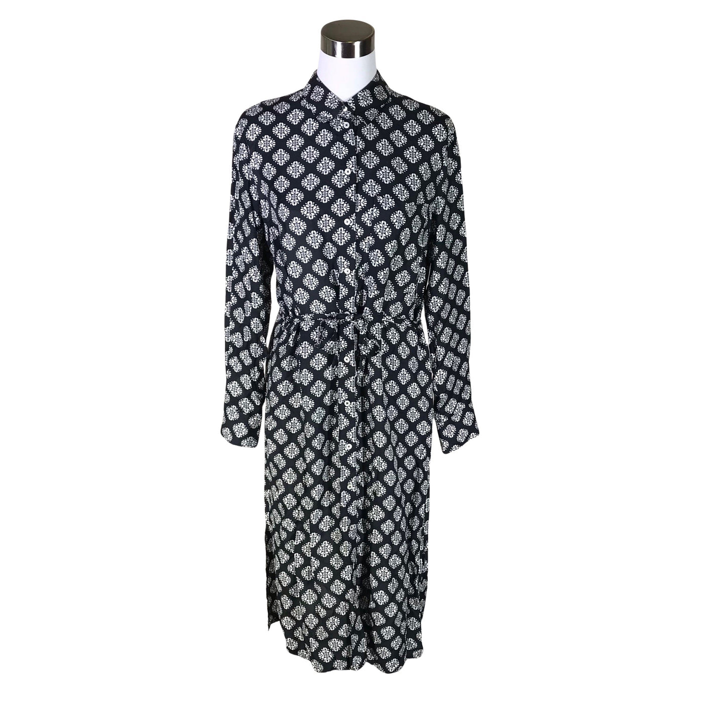 Unisex Marc O'Polo - Schiffon dress, size 38 - Black (1)