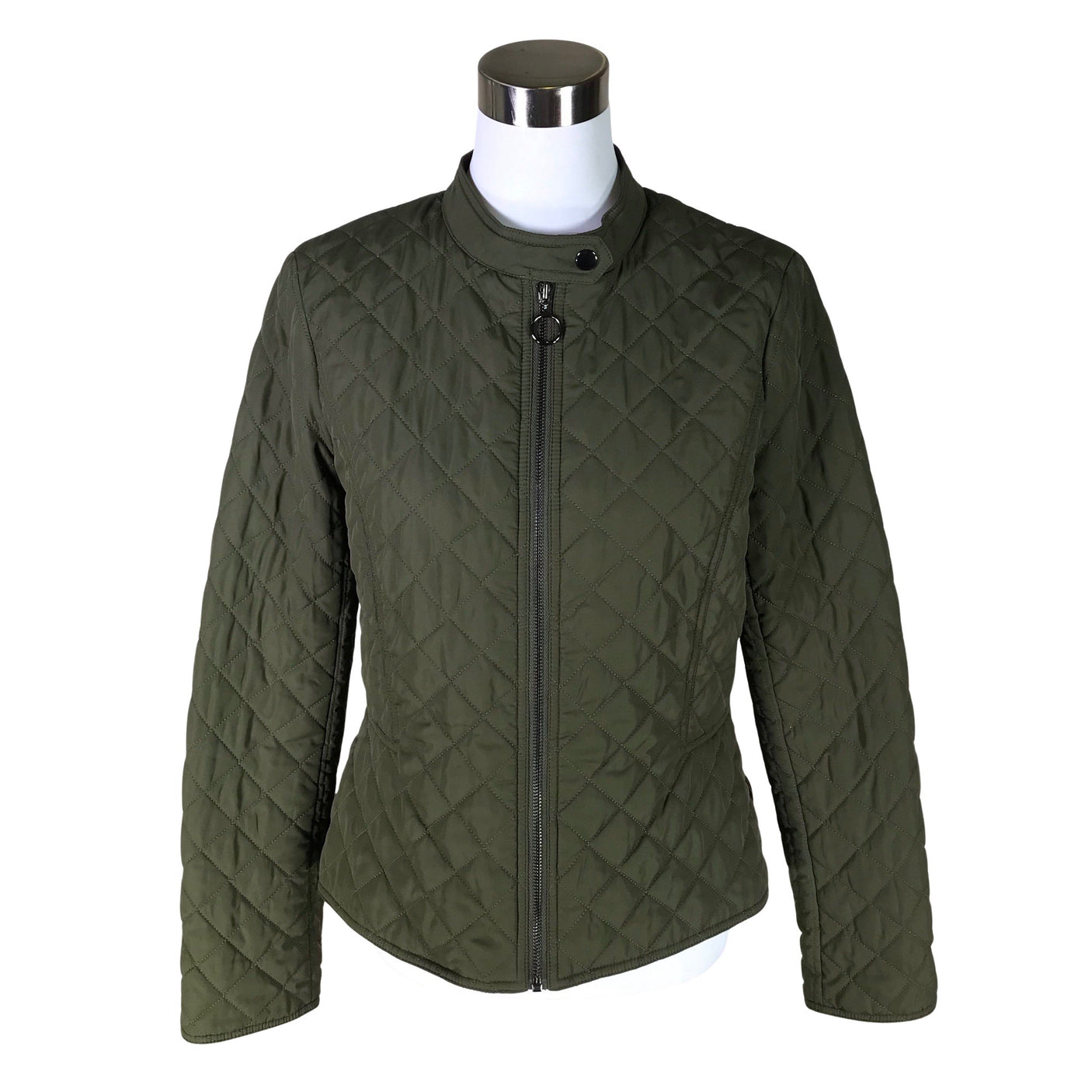 Unisex Ann Taylor - Quilted jacket, size 38 - Green (1)