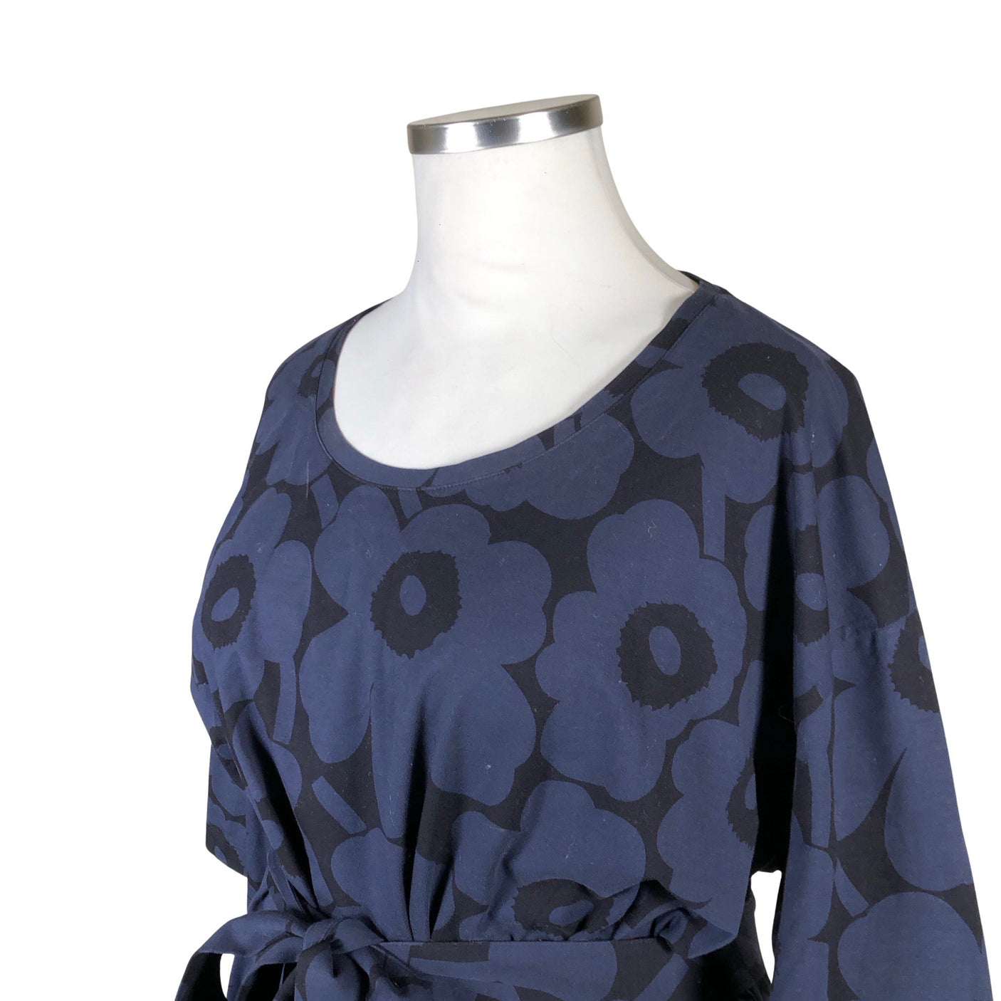 Unisex Marimekko - Tricot dress, size 44 - Blue (3)