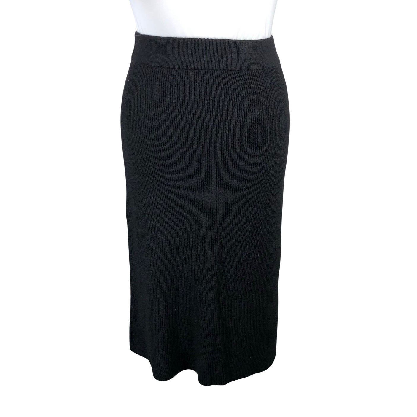 Unisex Sézane - Knit skirt, size 42 - Black (1)