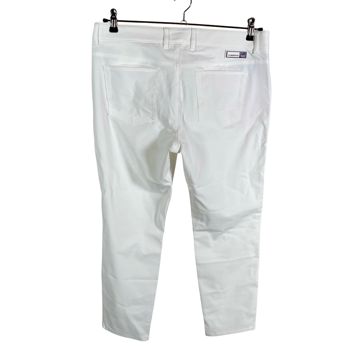 Unisex Alberto - Sports trousers, size 42 - White (2)