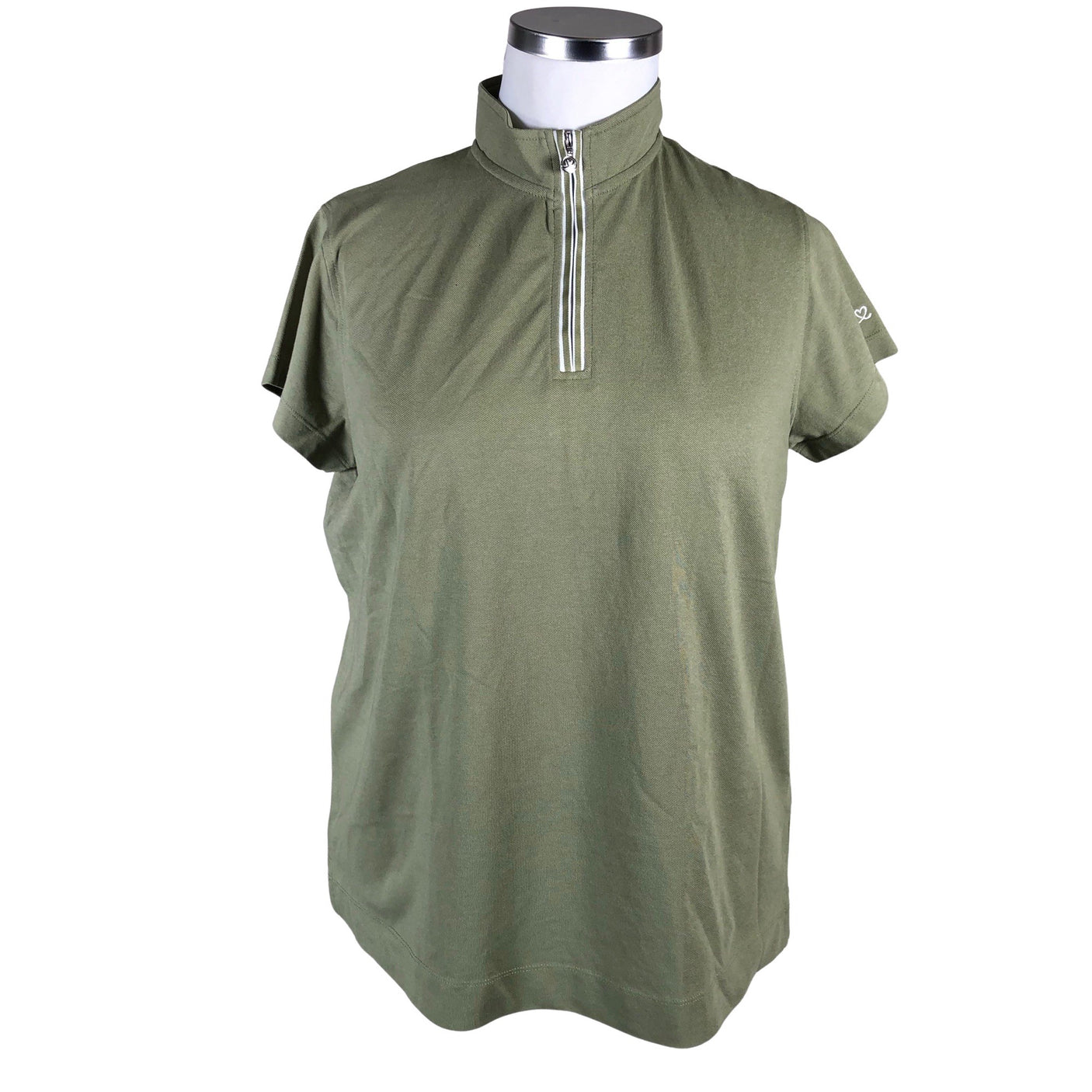 Unisex Daily Sports - Sports shirt, short sleeve, size 44 - Green (1)
