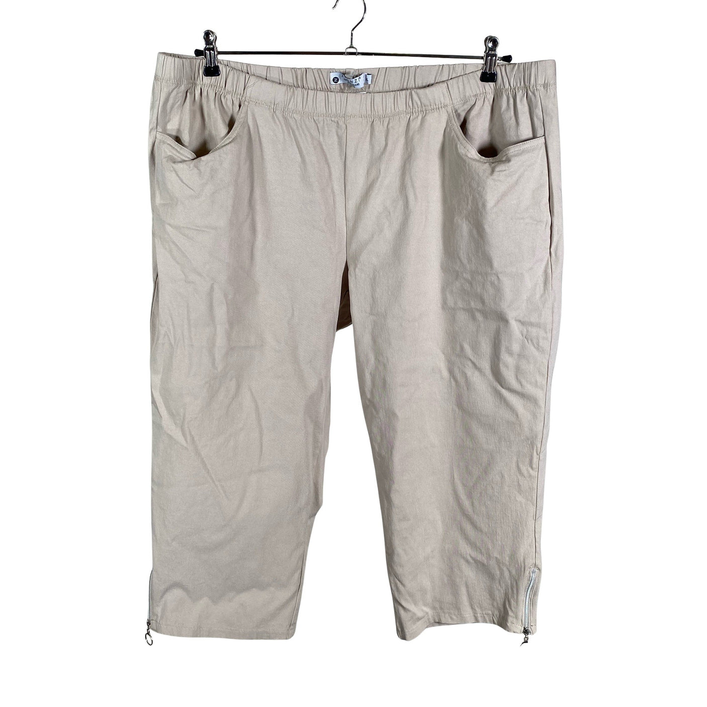 Unisex Zhenzi - Capri jeans, size 50 - Beige (1)